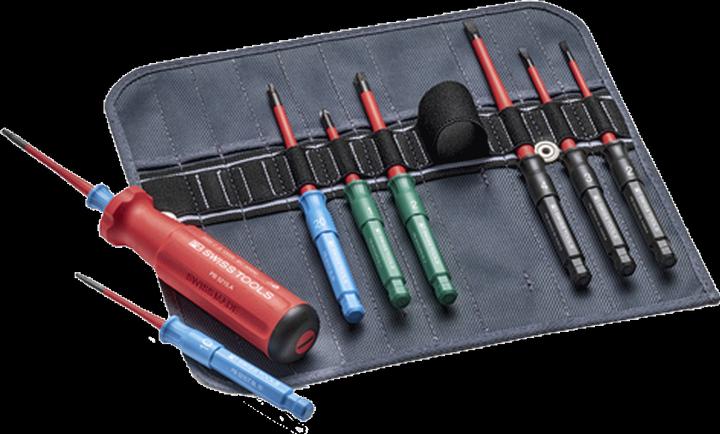 Produktbild PB Swiss Tools Classic VDE Slim Schraubenzieher Set (Schlitz, Pozidriv-Kreuzschlitz (PZ))