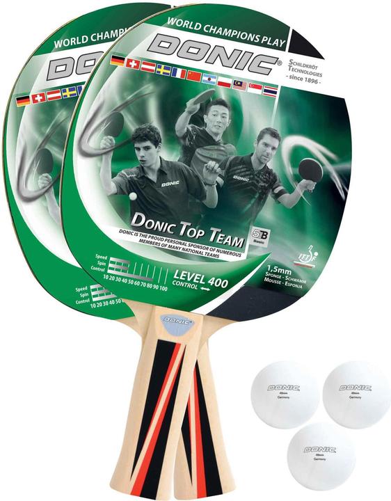 Actual product image Donic Schildkröt Top Team 400 game set