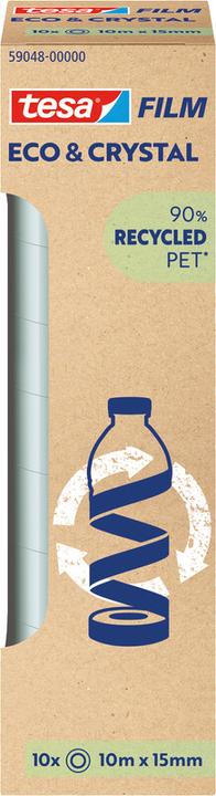 Image du produit tesa tesafilm Eco & Crystal Rouleau 66mx19mm, Turm (19 mm)