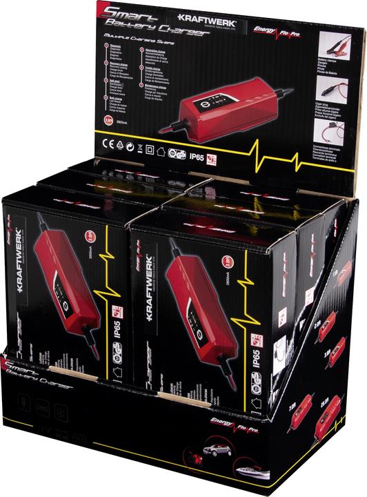 Kraftwerk Display Batterie-Ladegerät (12V)