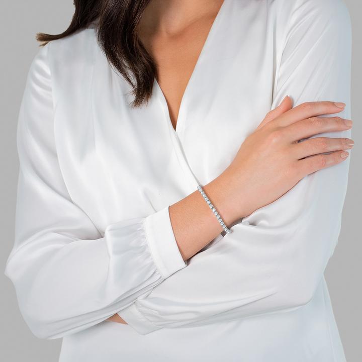 Immagine prodotto Glanzstücke München Donna Argento Zirconia Argento - 34408 (21 cm, Argento)