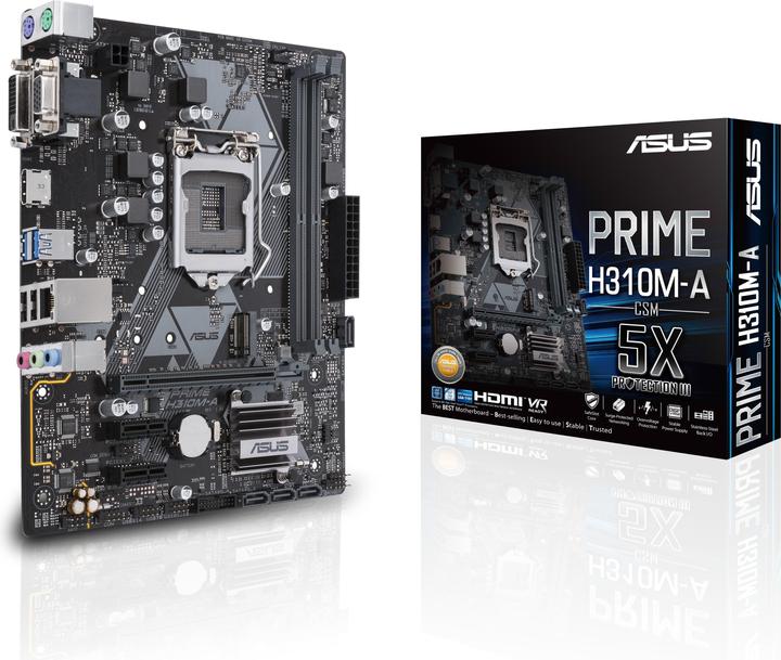 Produktbild ASUS Prime H310M-A (LGA 1151, Intel H310, mATX)