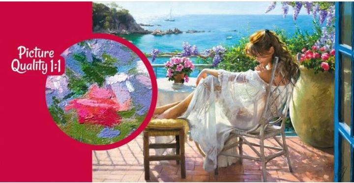 Produktbild Cherry Pazzi Puzzle Schönheit und das blaue Meer 2000 Teile (2000 Teile)
