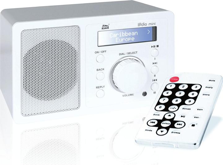 Produktbild DNT IPdio mini Internetradio weiss, WLAN