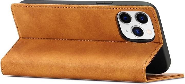 Produktbild Cover-Discount iPhone 13 Pro Max - Stand Flip Case Hülle braun (Apple iPhone 13 Pro Max)