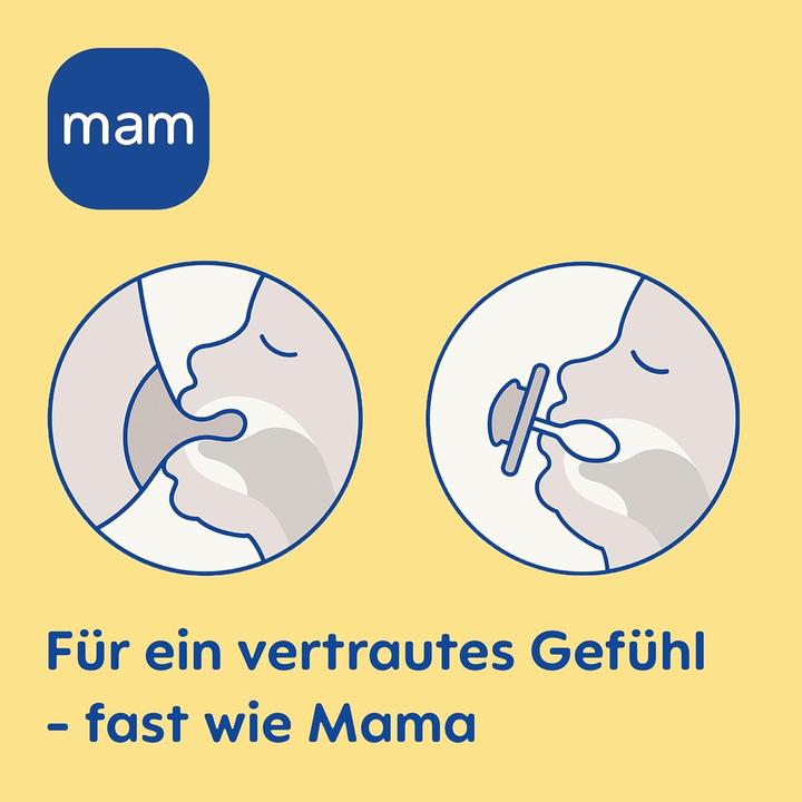 Image du produit MAM Air Silicone Sucettes, 2 pièces, 0-6 mois (2 x, jusqu'à 6 M.)