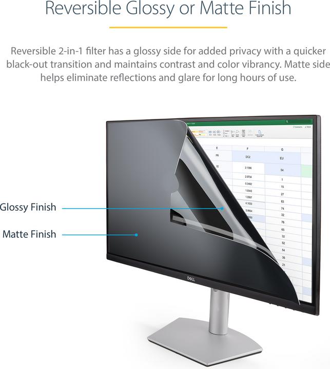 Actual product image StarTech 28" Privacy Filter (28", 16 : 9)