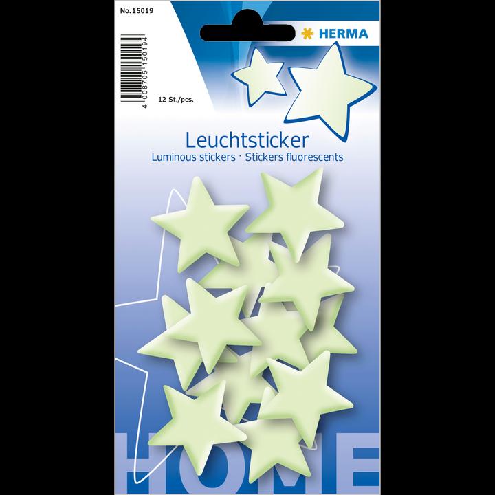 Actual product image HERMA Glow stickers