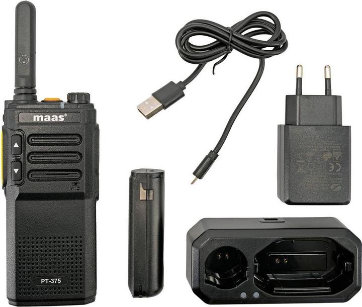 Immagine prodotto MAAS PT-375 3702 radio palmare PMR set di 1
