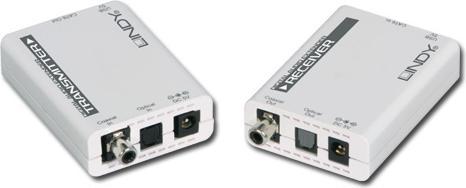 Actual product image Lindy 150m Cat.5 SPDIF TOSLINK Extender (Extender)