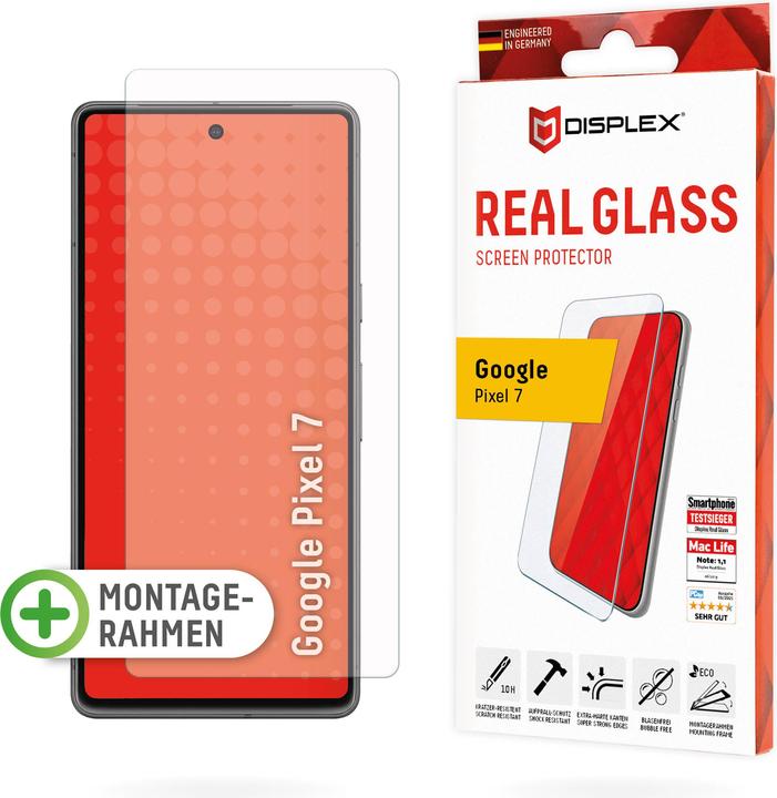 Displex Real Glass, 2D Panzerglas (1 Piece, Google Pixel 7)