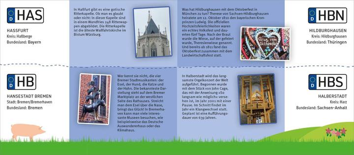 Produktbild Autokennzeichen (Deutsch, Annette Maas, 2024)