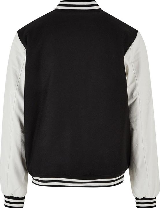 Actual product image Build Your Brand Mens Old School College Varsity Jacket (XL)