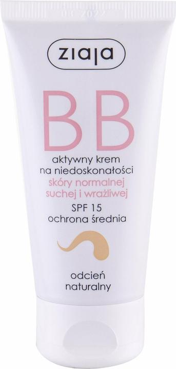 Ziaja Bb Cream Peau normale et sèche SPF 15 - Bb Kroem Natural (Natural)