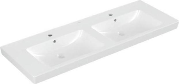 Produktbild Villeroy & Boch V&B Schrank-Doppelwaschtisch SUBWAY 2.0 1300x470mm, mit ÜL we (470 mm, 1300 mm)