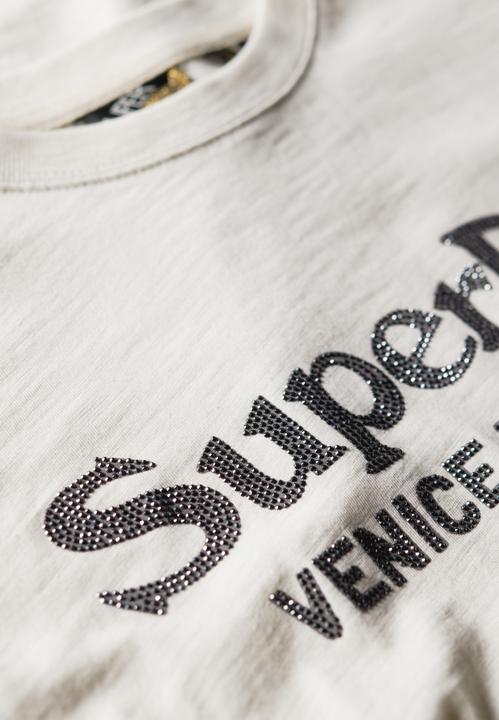 Actual product image Superdry Metallic Venue Relaxed T-Shirt (12)