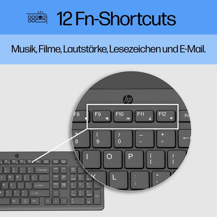 Produktbild HP 150 Tastatur Deutsch (DE, Kabelgebunden)
