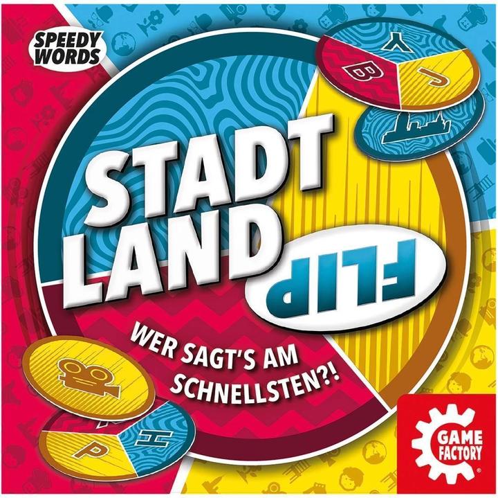 Actual product image Game Factory City Country Flip (German)