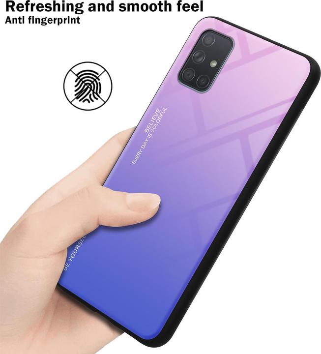 Immagine prodotto Cadorabo Copertura in vetro TPU 2 colori (Samsung Galaxy A71)
