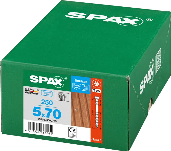 Productafbeelding Spax Zelftappende schroeven -D A2 (250 Schroeven per stuk)