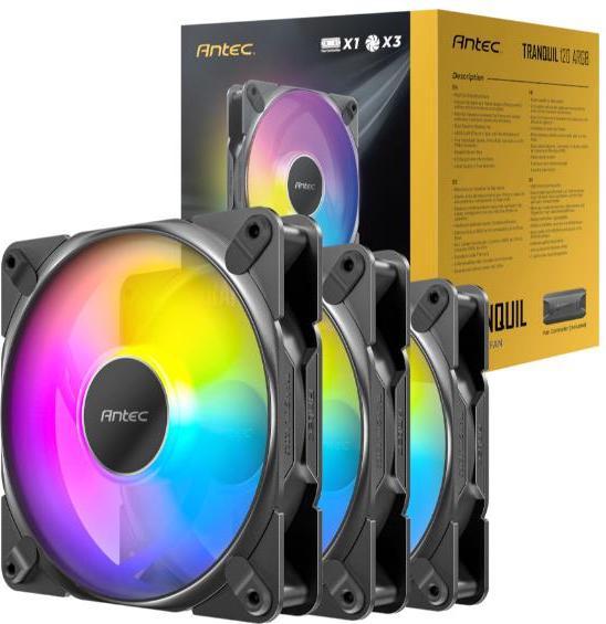 Image du produit Antec Tranquil 120mm ARGB 3 ventilateurs (120 mm, 3 x)
