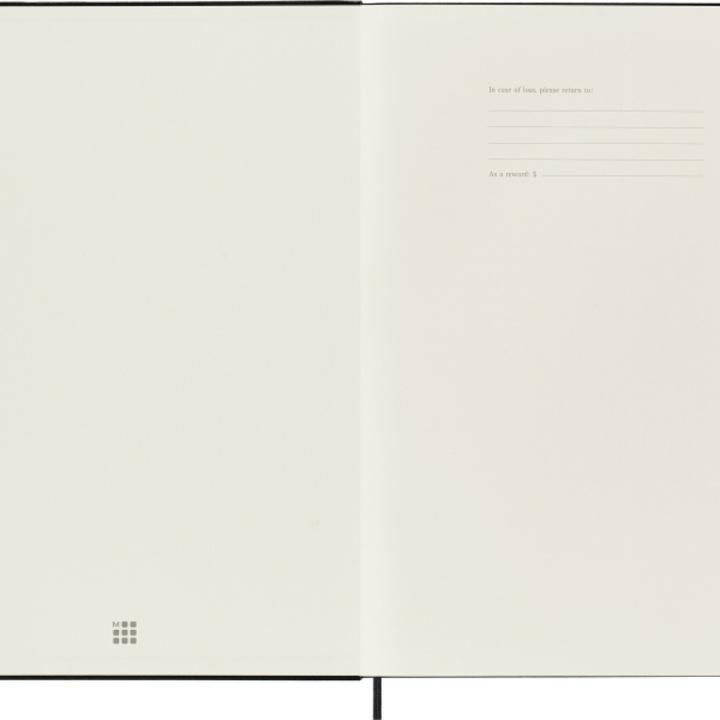 Produktbild Moleskine Pro (A4, Liniert, Harter Einband)