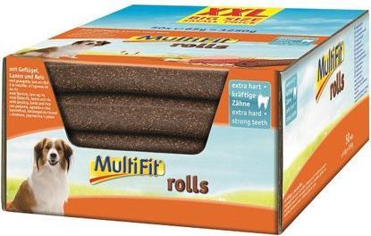 Produktbild MultiFit Rolls Geflügel Lamm & Reis 50 Stück (Adult, Junior, Senior, 3250 g)