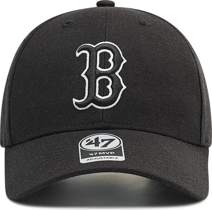 Actual product image 47 Brand MLB black Boston Red Sox MVP Snapback OSFA (One size)