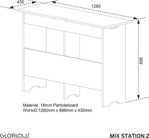 Actual product image Glorious Mix Station