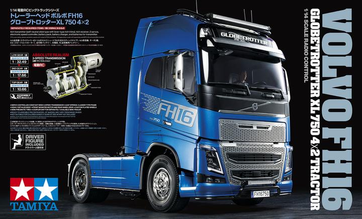 Produktbild Tamiya Volvo FH16 XL 750 (Kit)