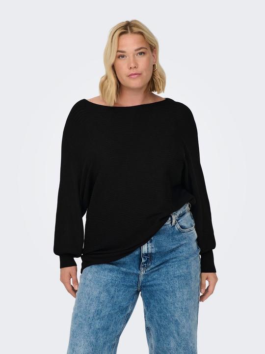 Produktbild Only Curvy einfarbiger Strickpullover (L)