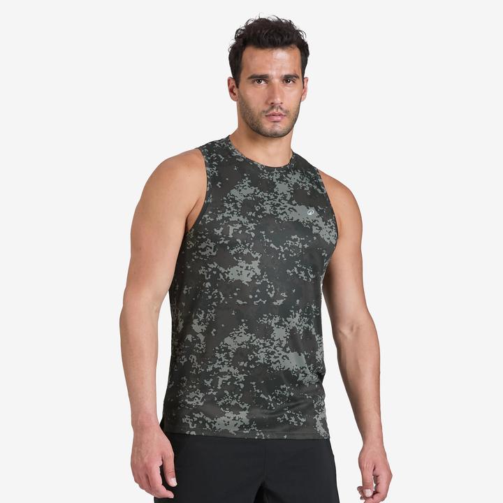 Domyos Tank Top Herren atmungsaktiv - khaki (M)
