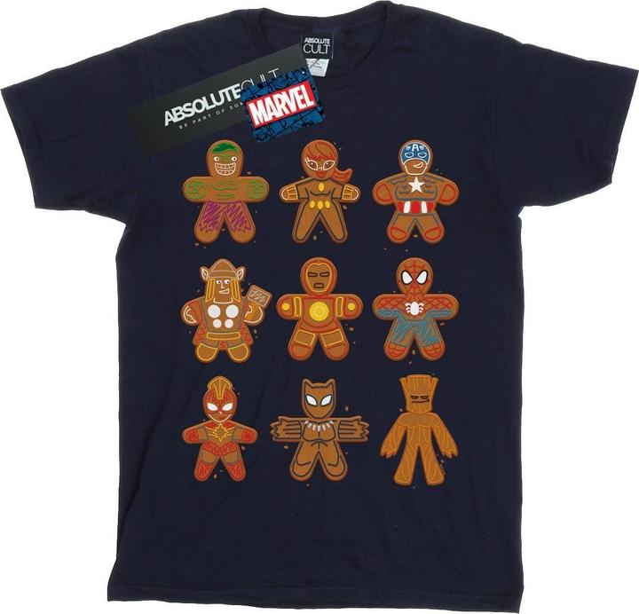 Avengers Christmas Gingerbread TShirt Mädchen