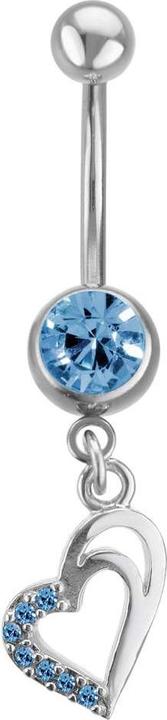 Immagine prodotto Bijouteria Piercing ventre (Acciaio chirurgico 316L, Ottone rodiato in ottone rodiato, Vetro (di orologio))