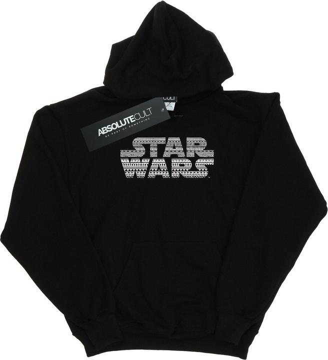 Produktbild Star Wars Aztec Logo Mono Kapuzenpullover (XL)