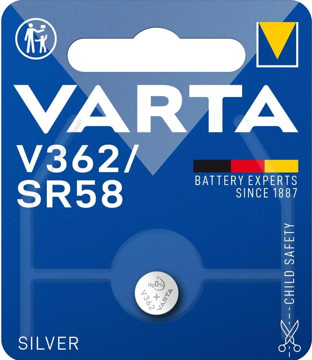 Image du produit Varta Voir V362 (1 pcs, SR58, 21 mAh)