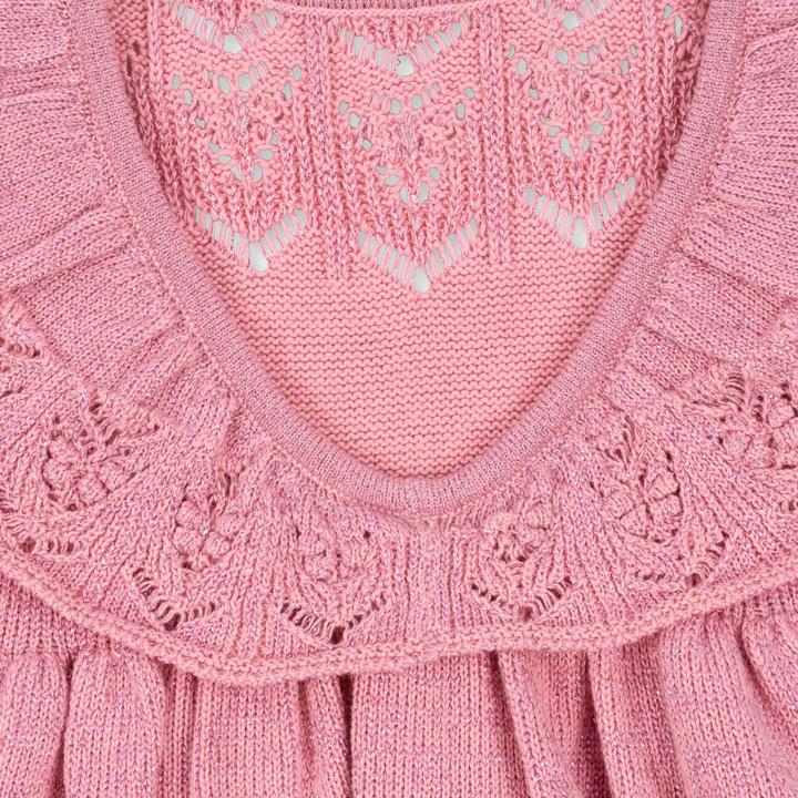 Produktbild Konges Slojd Cabby StrickKleid Powder (134, 140)