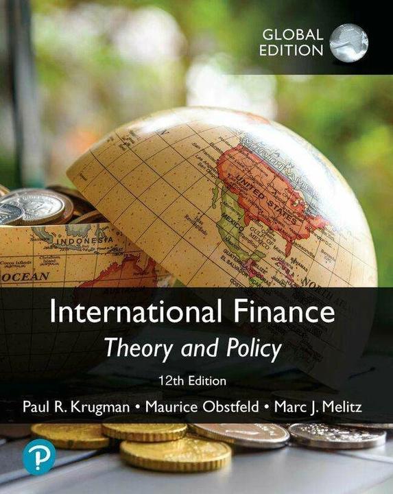 Produktbild International Finance: Theory and Policy, Global Edition (Englisch, Marc Melitz, Maurice Obstfeld, Paul Krugman, 2022)