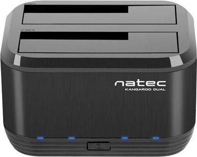 Actual product image Natec Kangaroo Dual USB 3.2 Gen 1 (3.1 Gen 1) Type-A (2.5", 3.5")