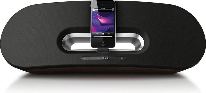 Actual product image Philips Fidelio Primo DS9/10, docking speaker for iPod (Electrical connection)
