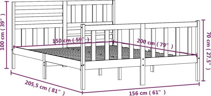 Actual product image VidaXL Neils (200 x 200 cm)