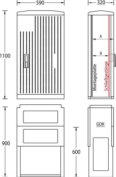 Produktbild UESA Normschrank