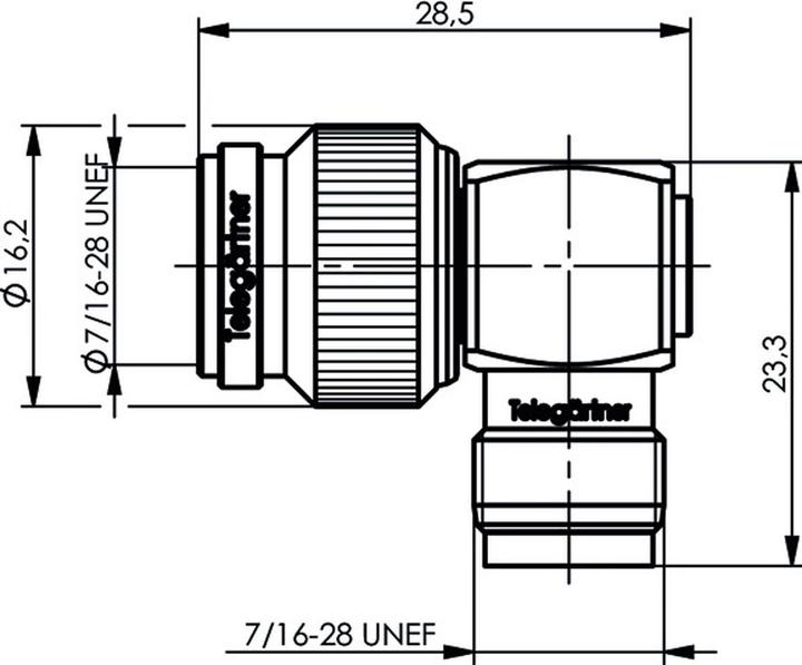 Image du produit Telegärtner Adaptateur BNC Connecteur TNC