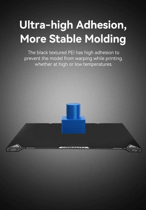 Actual product image Creality Print platform Epoxy resin print plate 310 x 315 mm