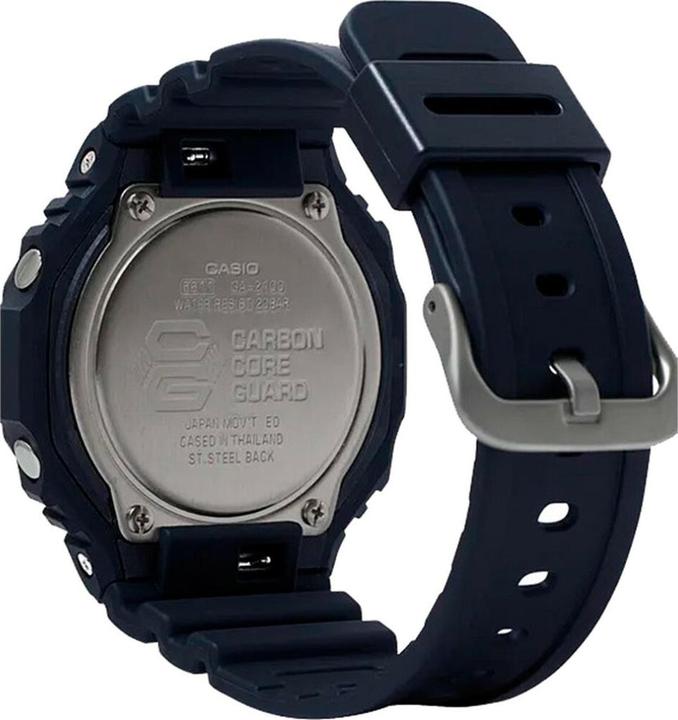 Produktbild G-Shock GA-2100-1A1ER (Chronograph, Gangreserveanzeige, Uhr mit Schmuckstein, 49 mm)