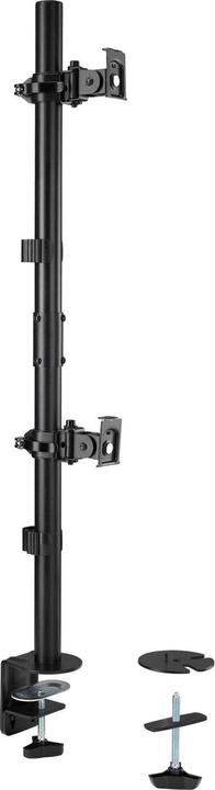 Produktbild Kensington Dual Monitorarm Vertikal (Tisch, 32")