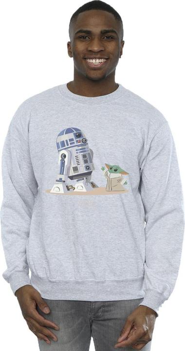 Produktbild Star Wars The Mandalorian R2D2 And Grogu Sweatshirt (M)
