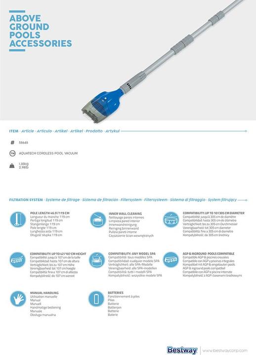 Immagine prodotto Bestway AquaTech