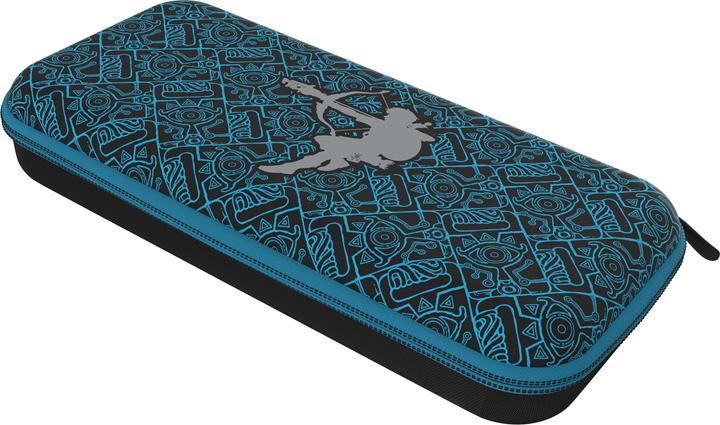 Actual product image PDP REMATCH GLOW Controller & Travel Case GLOW Bundle: Sheikah Shoot, For Nintendo Switch, Nintendo Swit (Switch OLED, Switch)