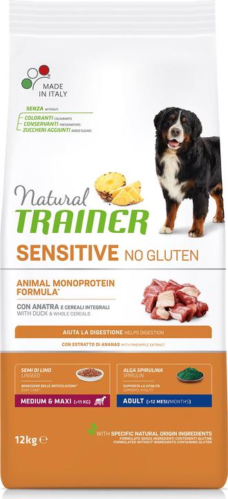Produktbild Natural Trainer FITNESS 3 Adult Medium & Maxi Duck & Rice (Adult, 1 Stk., 12500 g)